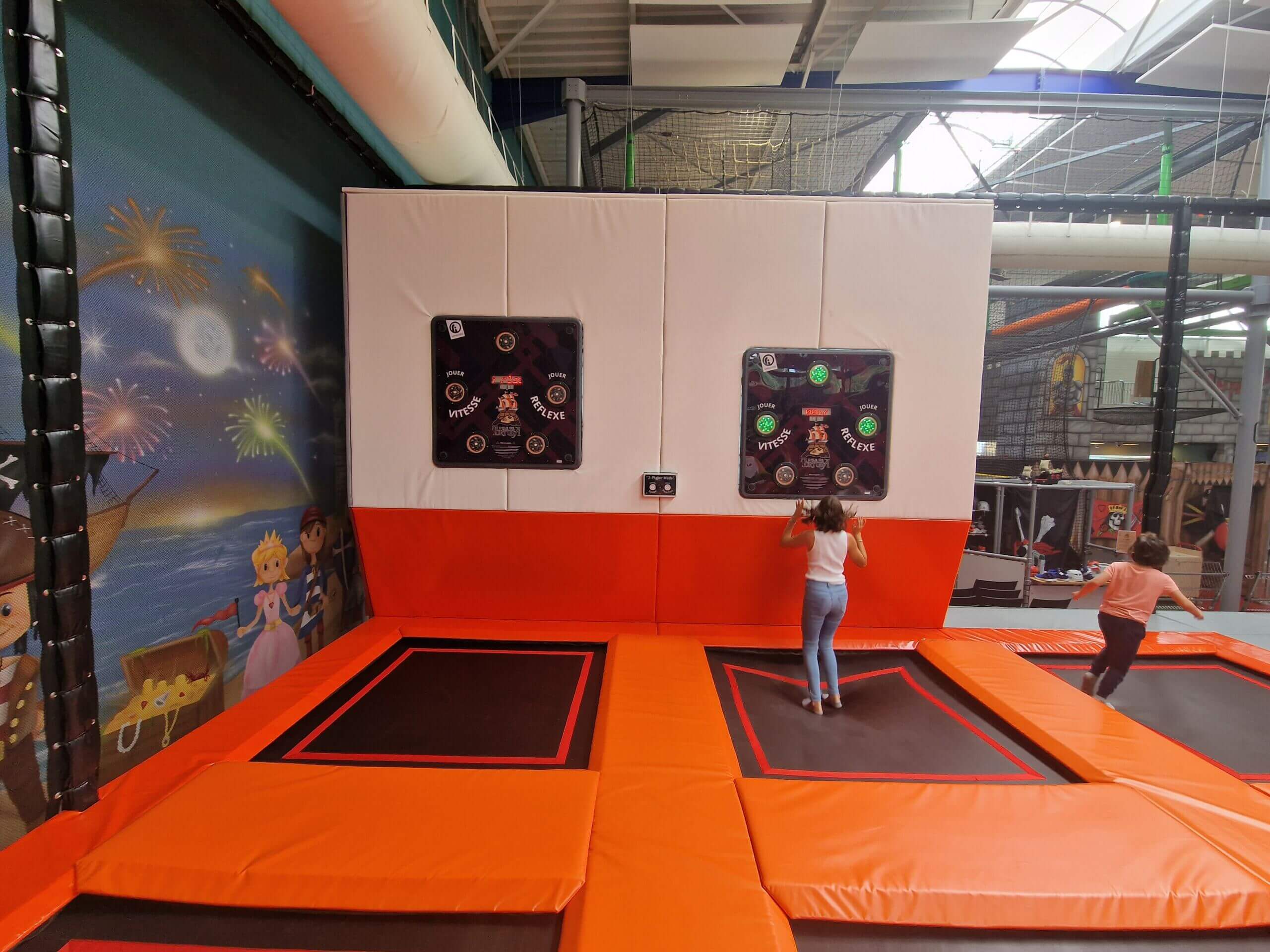 jeu interactif pour trampoline park (valojump)