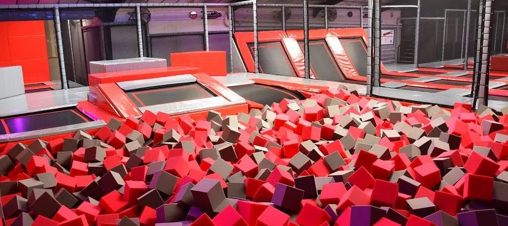 foam cube pit
