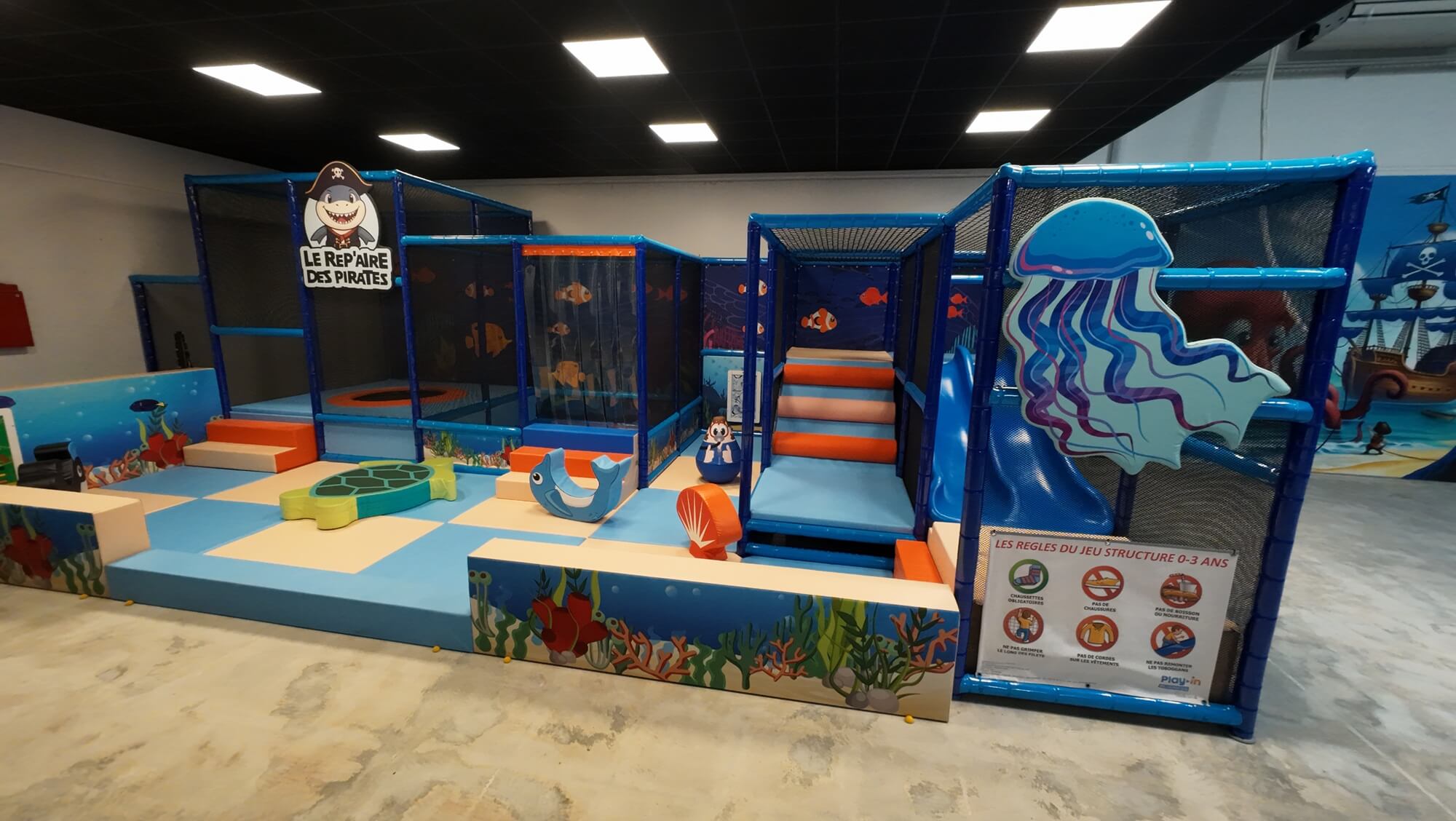 area for babies aged 0 to 3 in Haguenau (Le Rep'aire des Pirates)