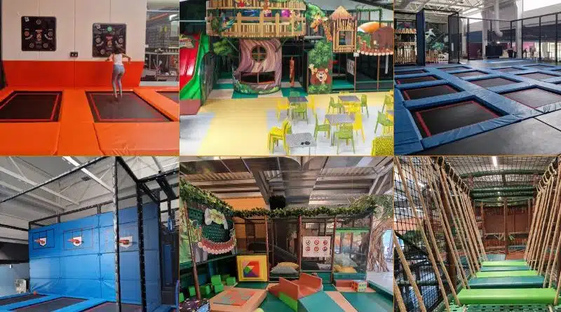 photo of several playgrounds in 1 cover