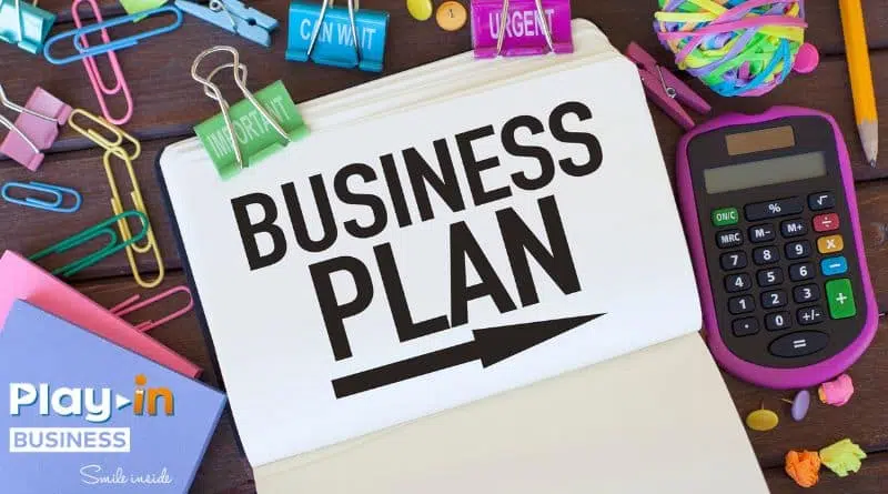 business plan cover
